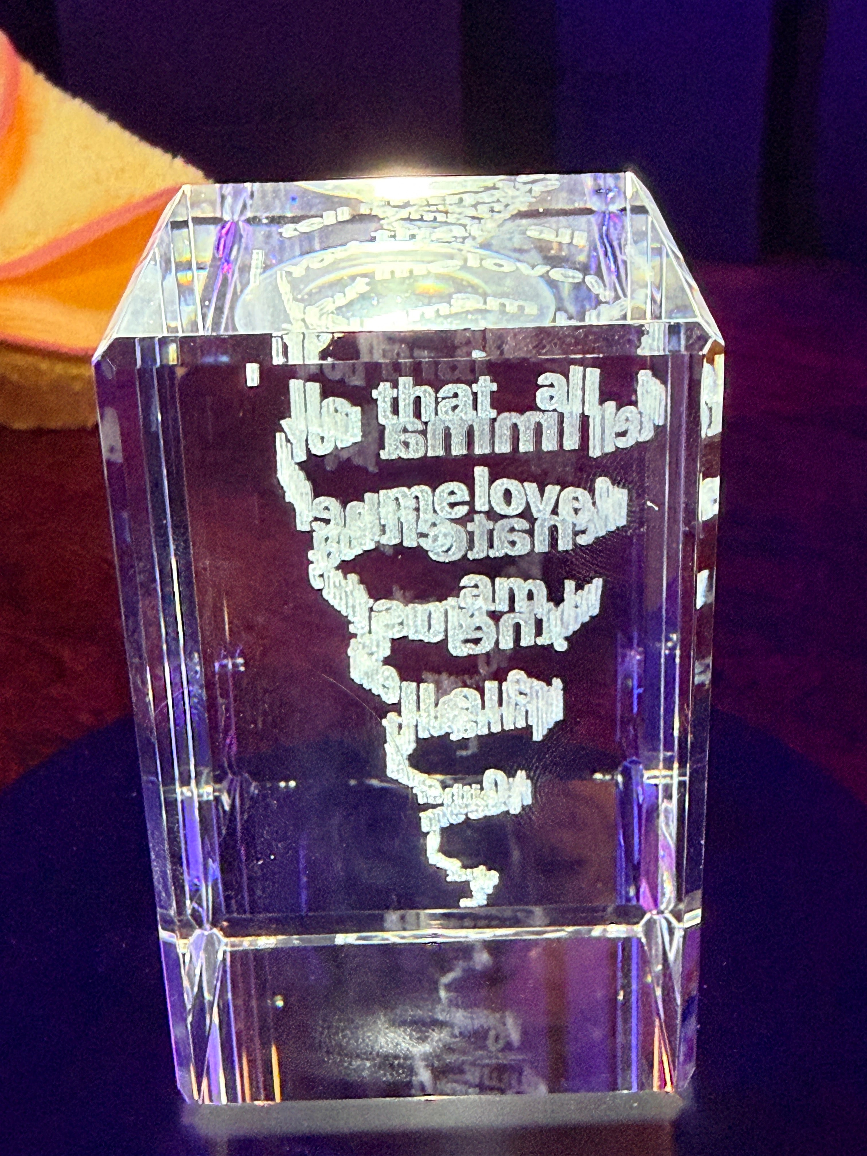 Crystal Engravings