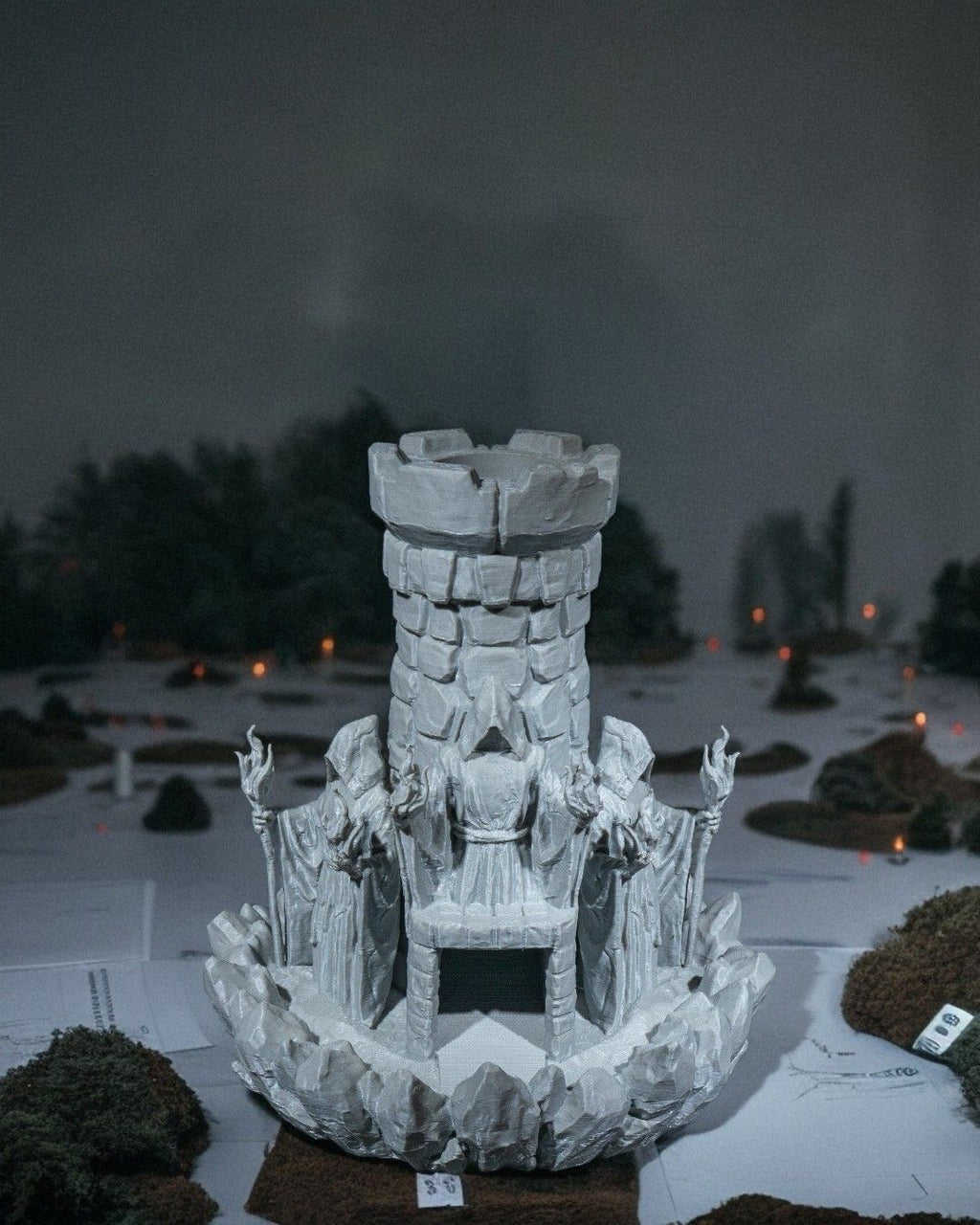 The Coven — 3D Printed Dice Tower