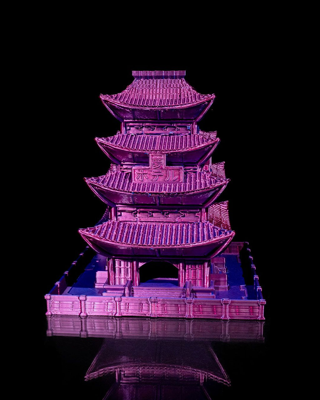 Dream Hotel Pagoda — 3D Printed Dice Tower