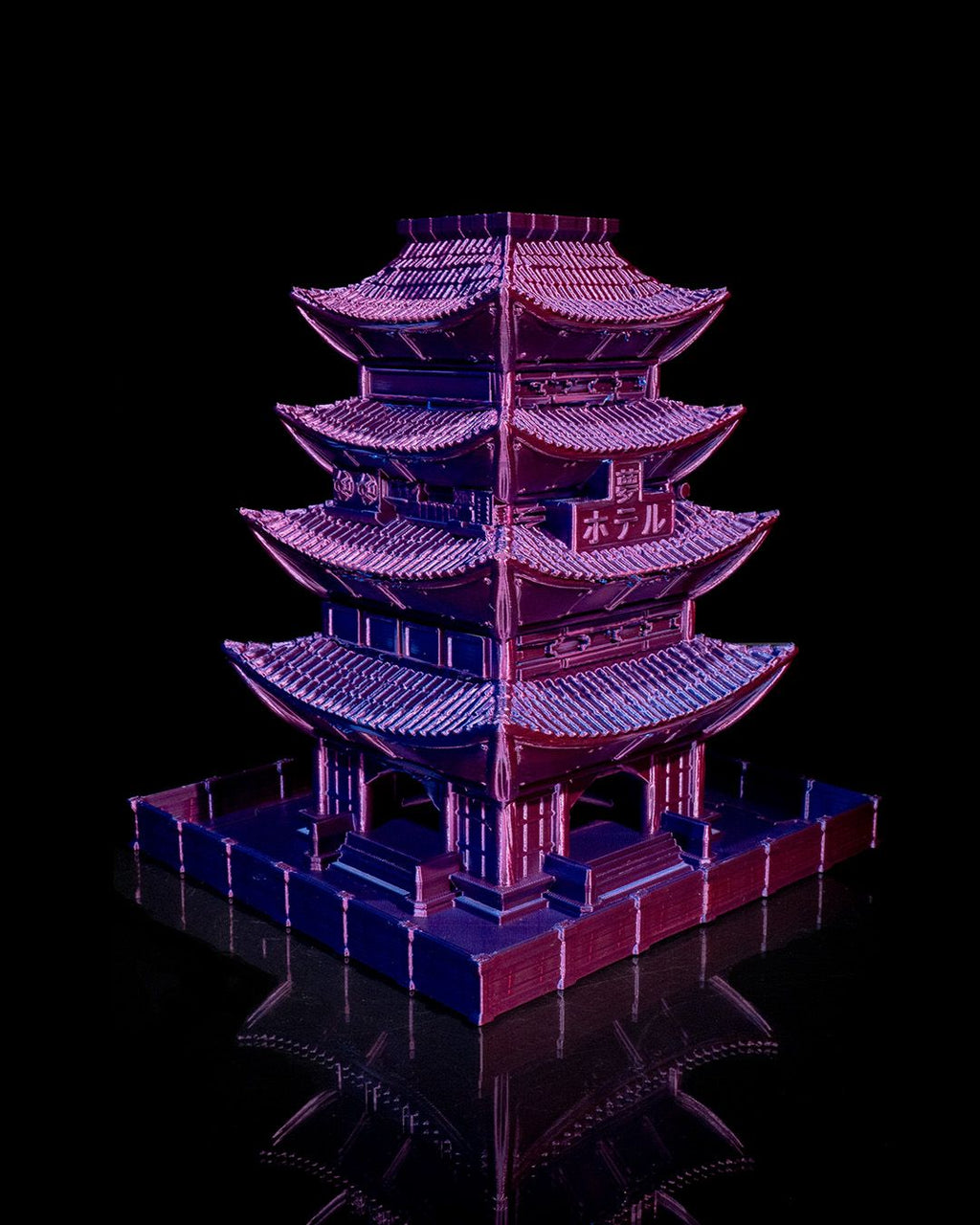 Dream Hotel Pagoda — 3D Printed Dice Tower