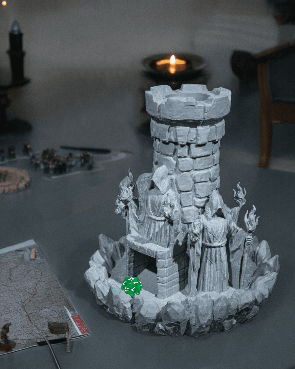 The Coven — 3D Printed Dice Tower