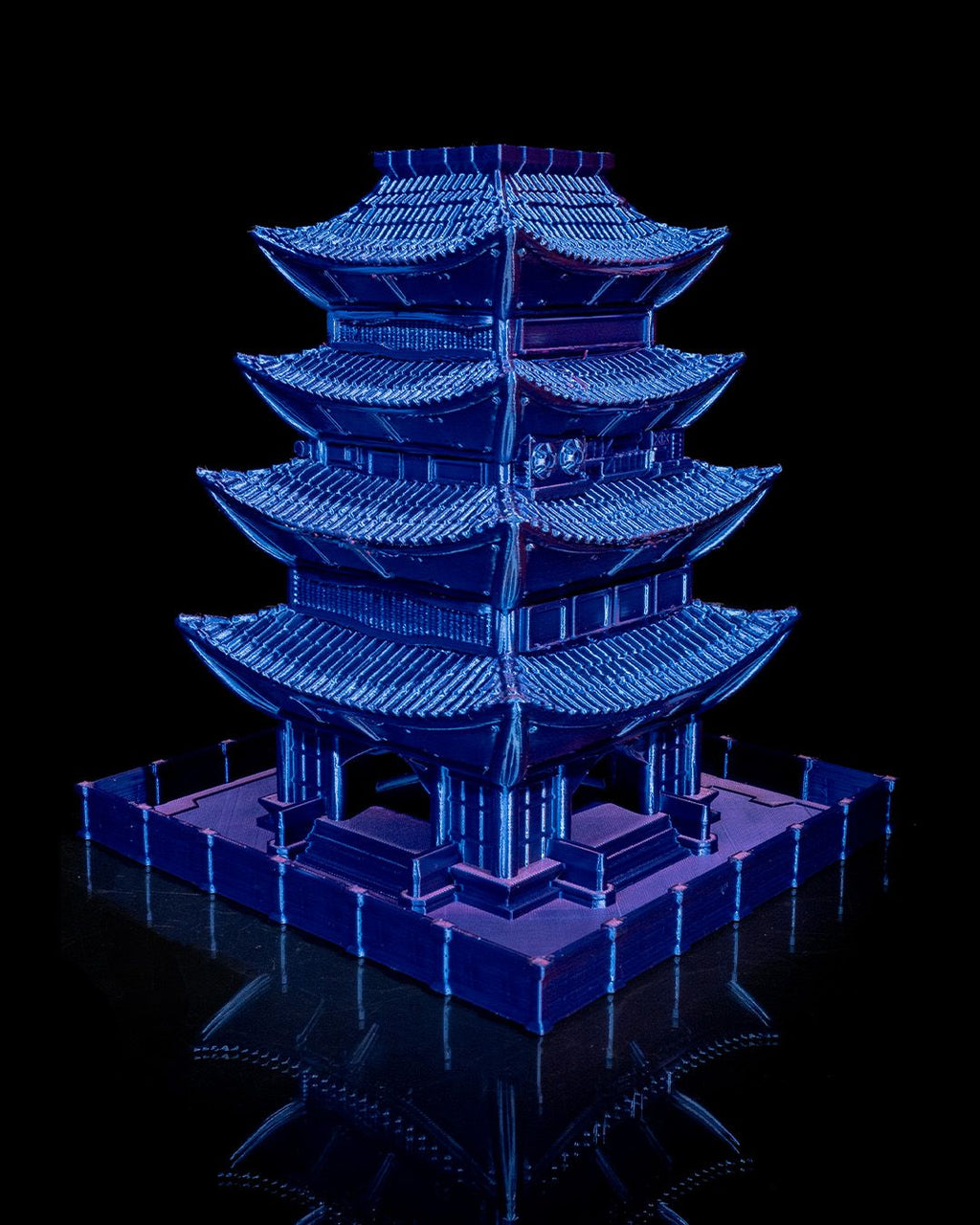 Dream Hotel Pagoda — 3D Printed Dice Tower