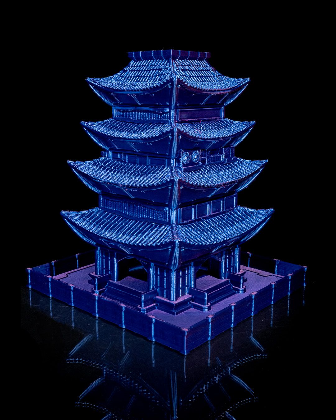 Dream Hotel Pagoda — 3D Printed Dice Tower