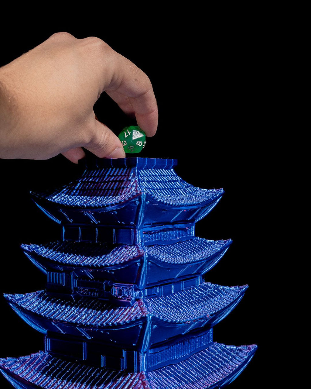 Dream Hotel Pagoda — 3D Printed Dice Tower