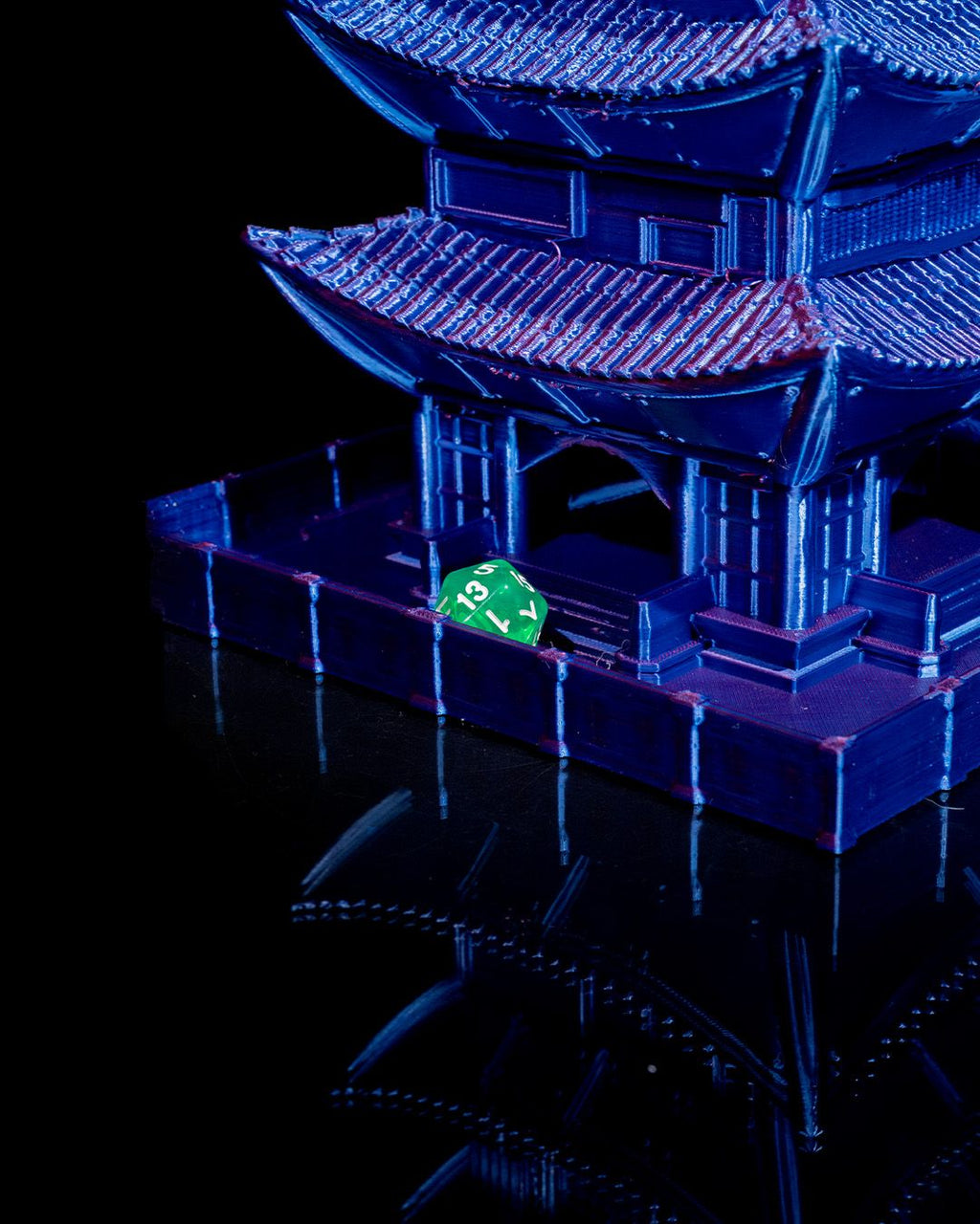 Dream Hotel Pagoda — 3D Printed Dice Tower