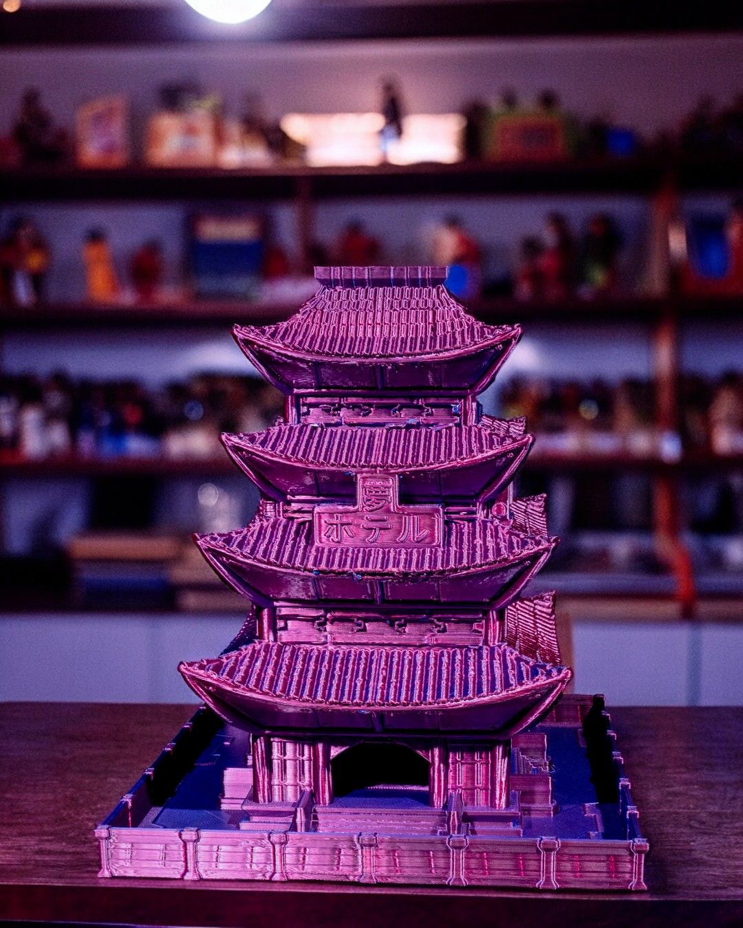 Dream Hotel Pagoda — 3D Printed Dice Tower