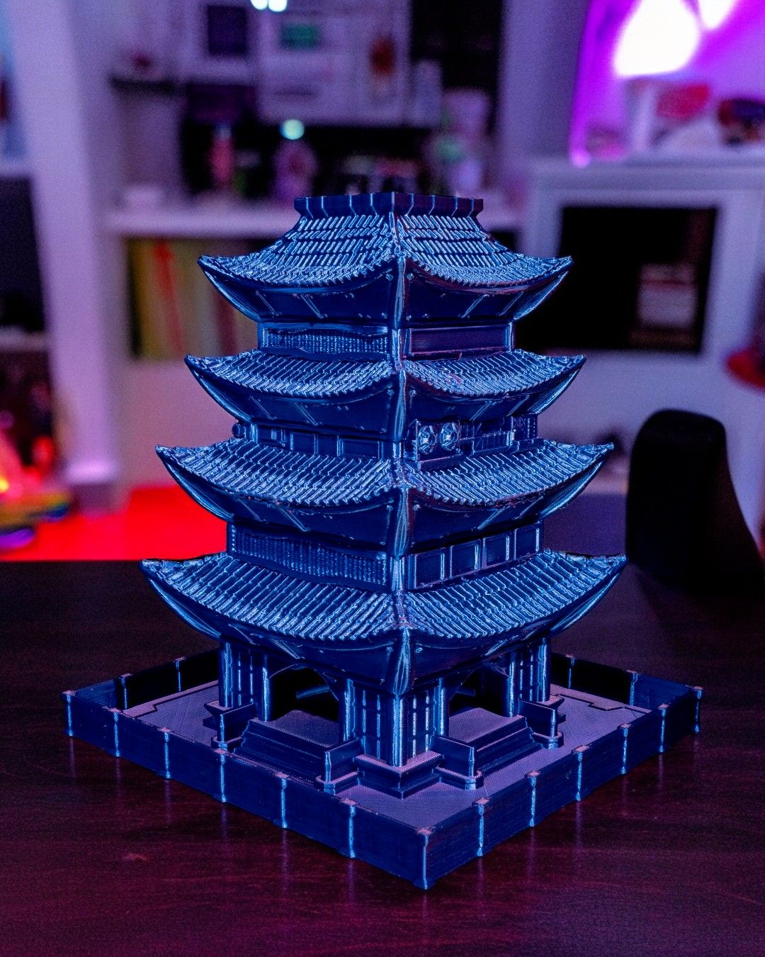 Dream Hotel Pagoda — 3D Printed Dice Tower