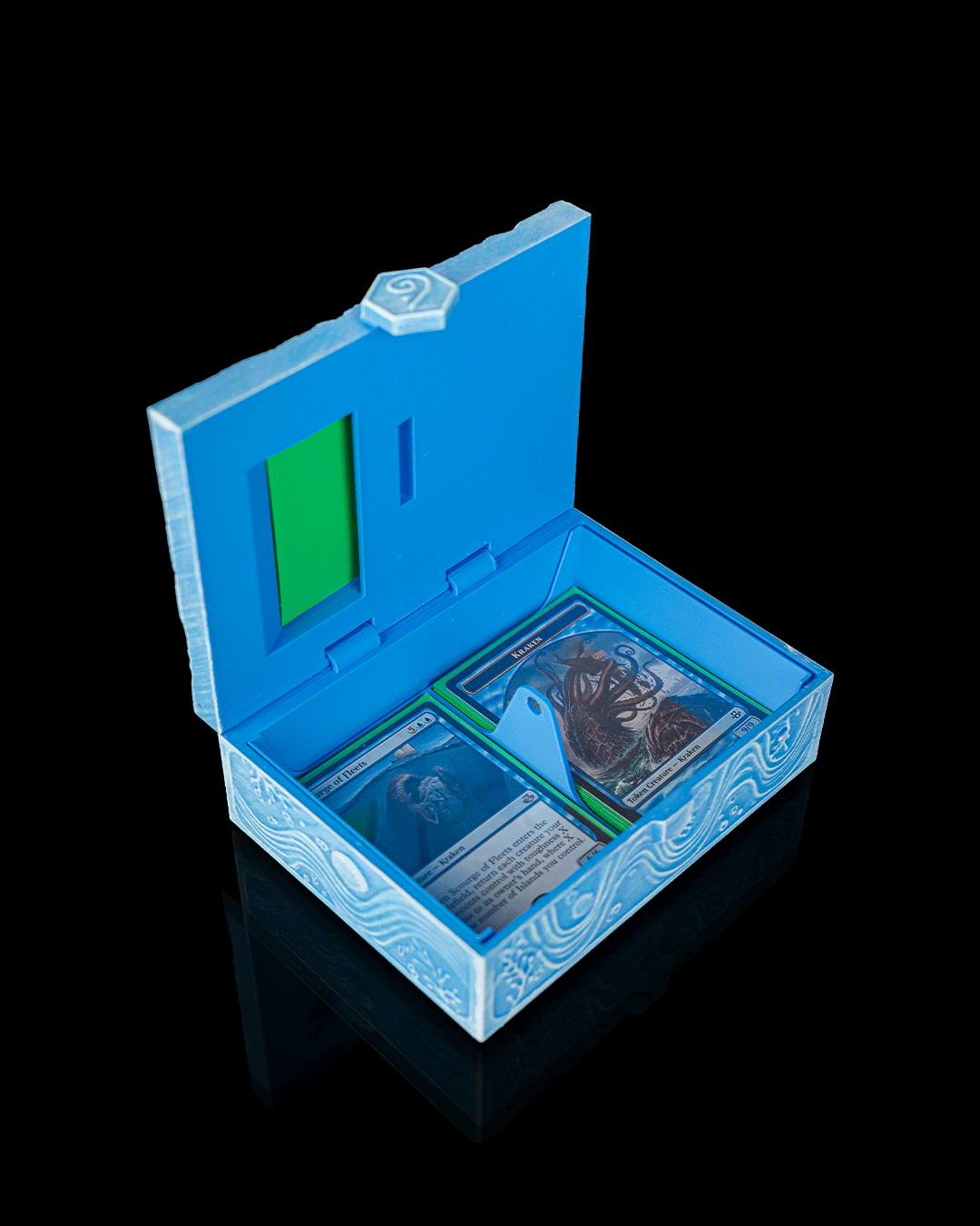 Abyssal Tide Deck Box — MTG Commander