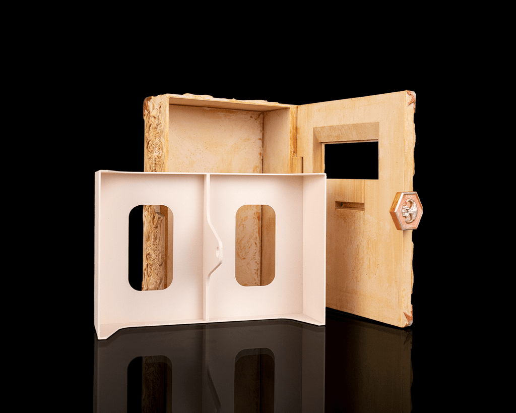 Bone Carving Deck Box — MTG Commander