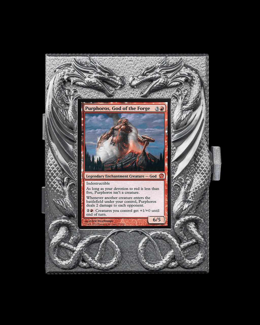 Dragon's Vault Deck Box — MTG Commander