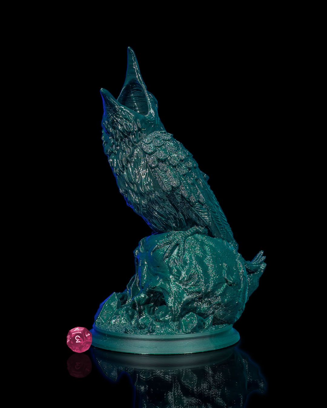 Raven's Feast — 3D Printed Dice Tower