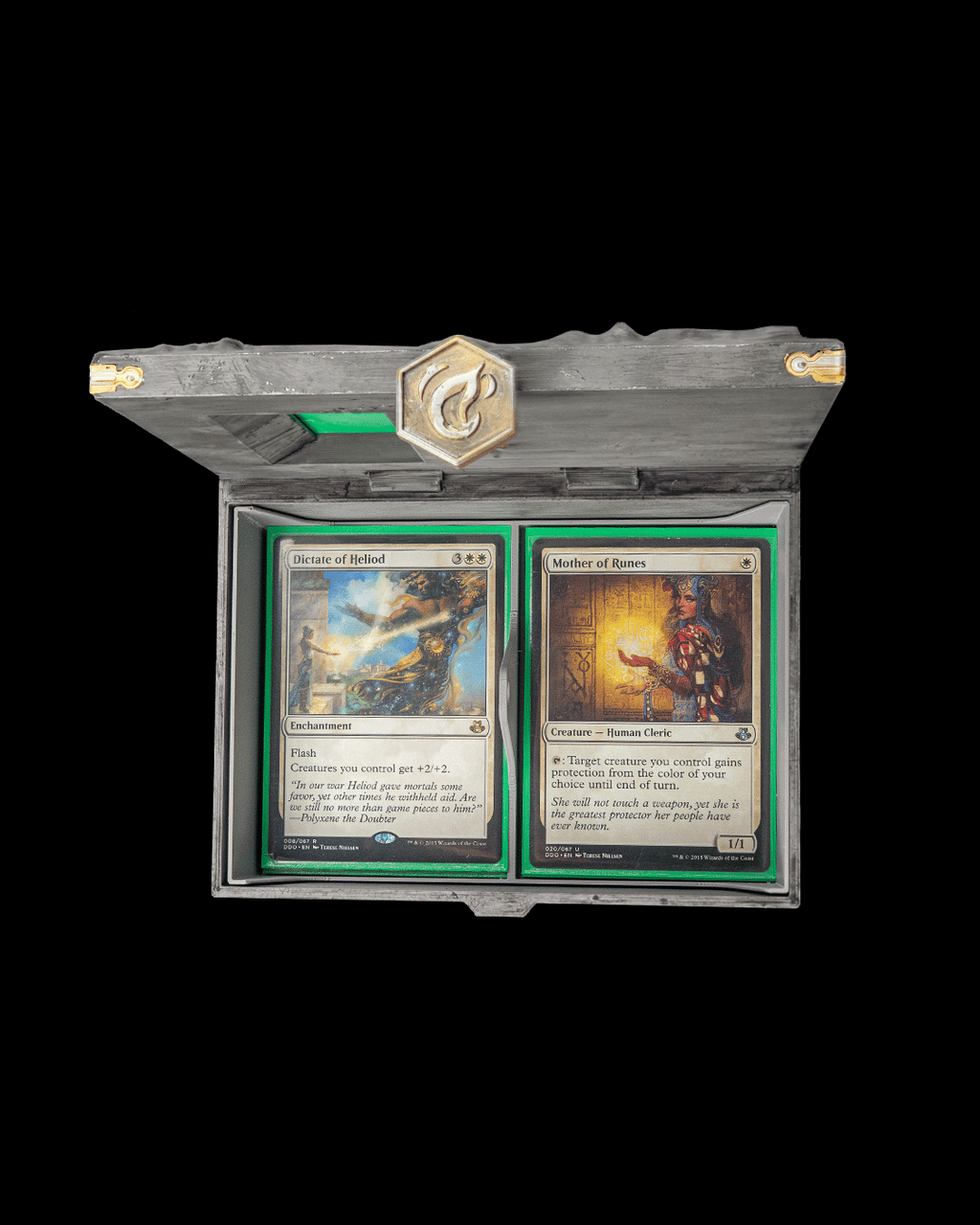 Stoneveil Deck Box — MTG Commander
