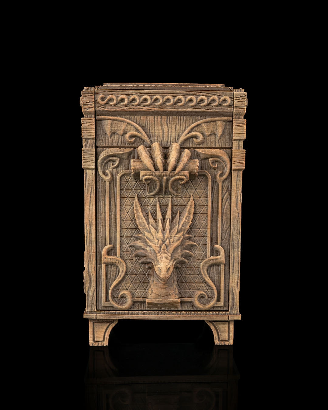 Vault of Scales Deck Box — MTG Commander