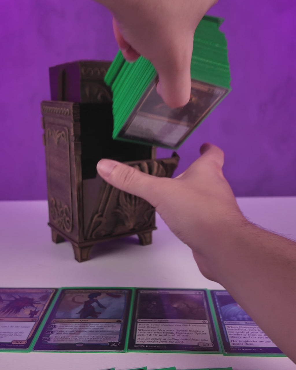 Vault of Scales Deck Box — MTG Commander